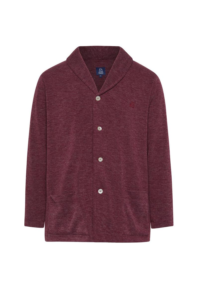 women'secret Bata corta hombre burdeos