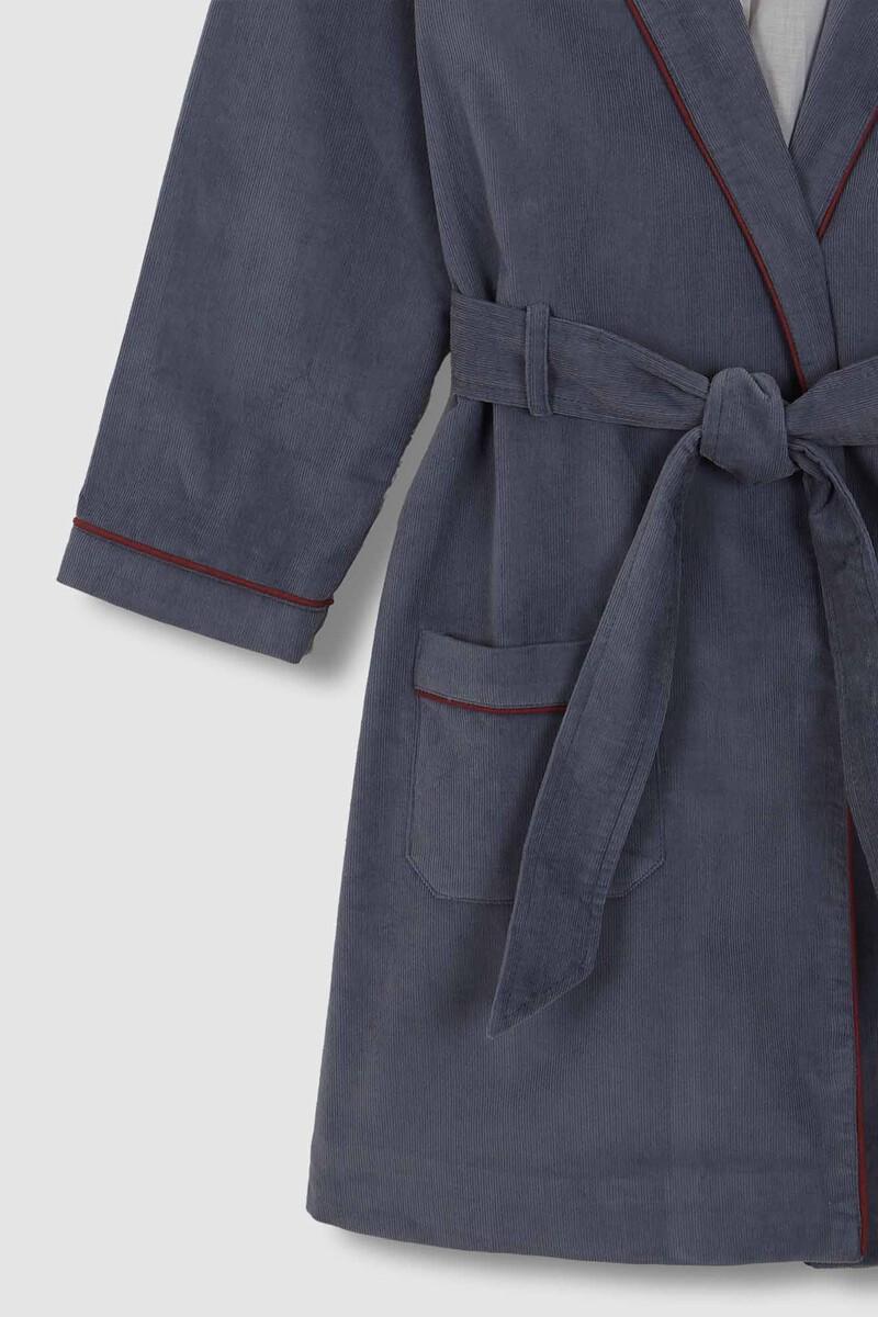 Women'secret Bata De Micropana Gris