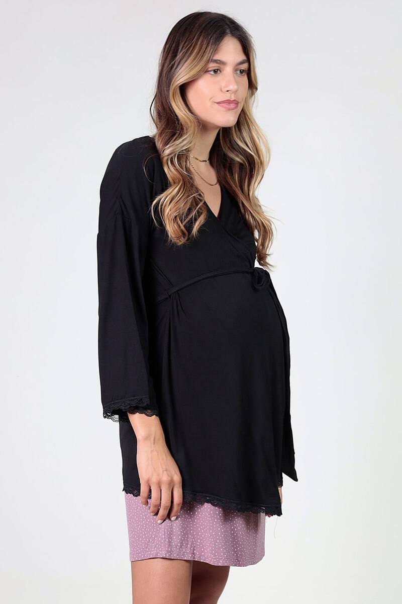 Women'secret Bata Maternity Con Encaje A Tono