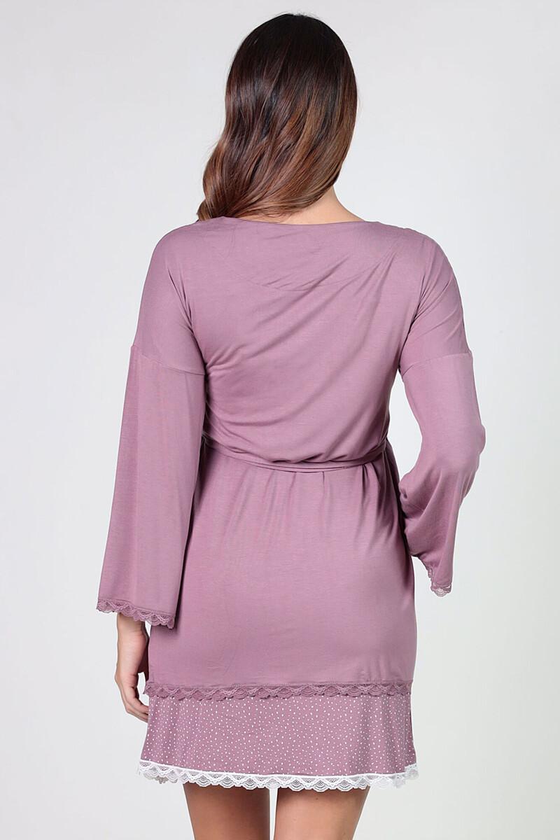 Women'secret Bata Premama Con Detalles De Blonda