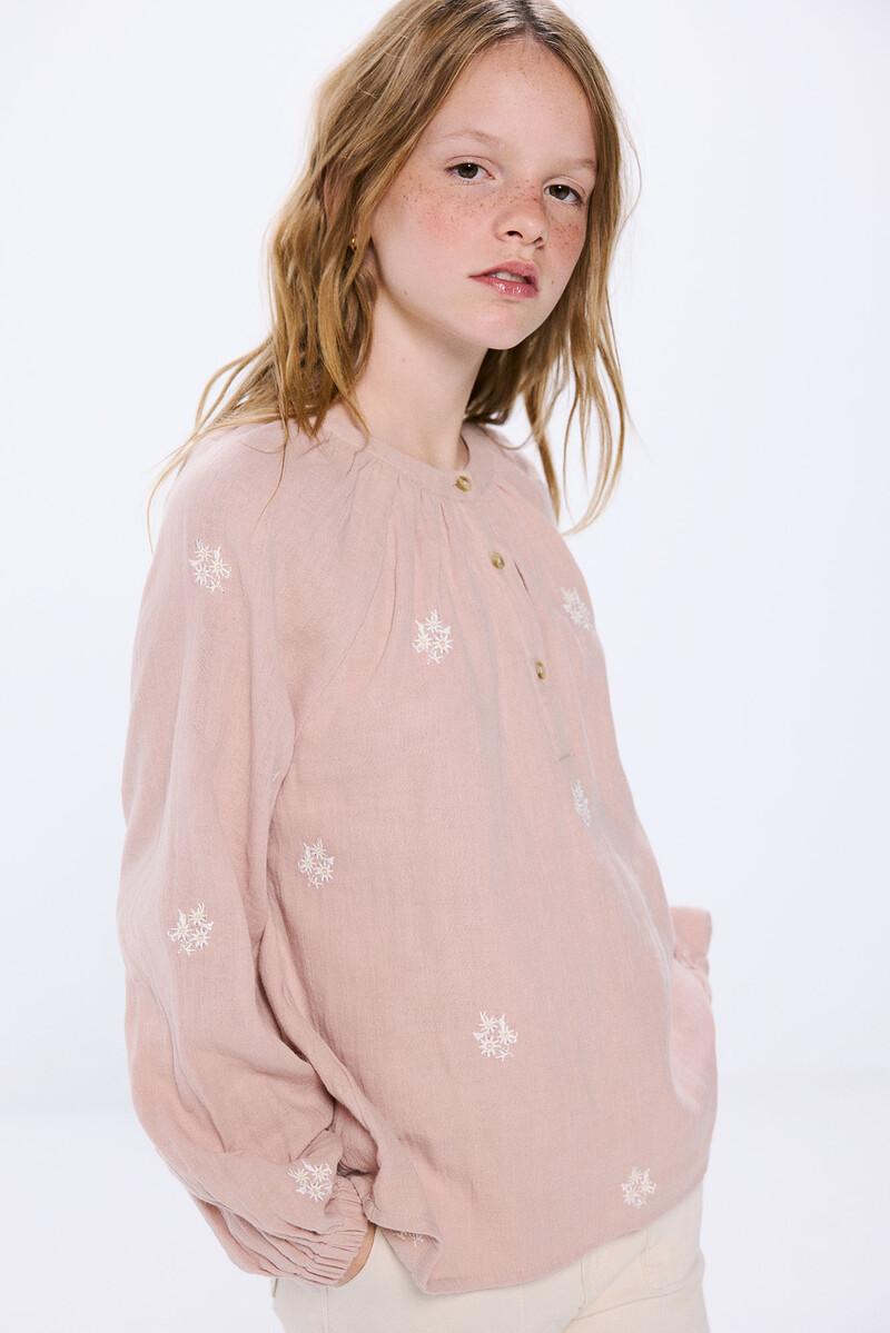 women'secret Blusa bordados niña