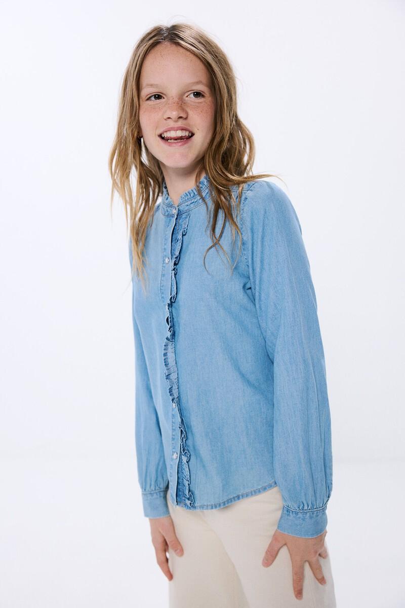 Women'secret Blusa Denim Niña