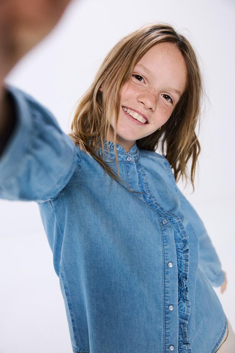 women'secret Blusa denim niña