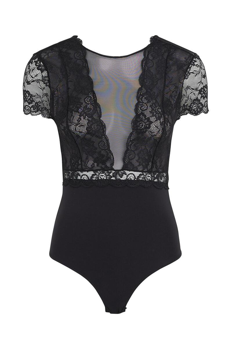 Women'secret Body Lencero De Manga Corta