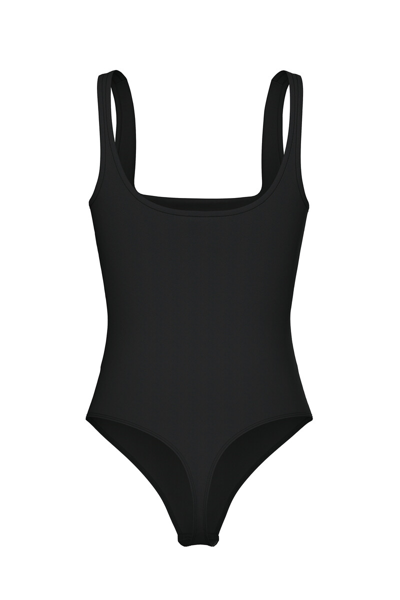 Women'secret Body Negro De Tirantes
