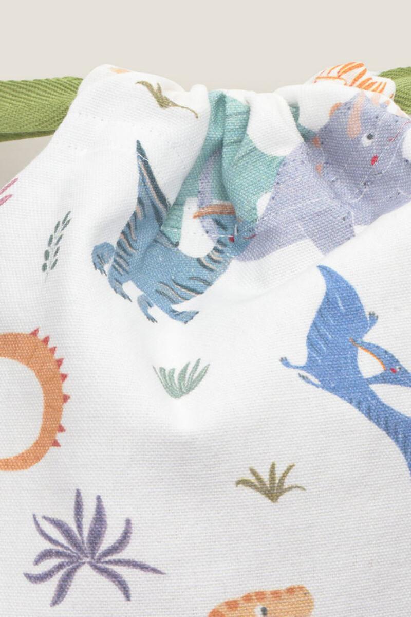 Women'secret Bolsa Algodón Dinosaurio