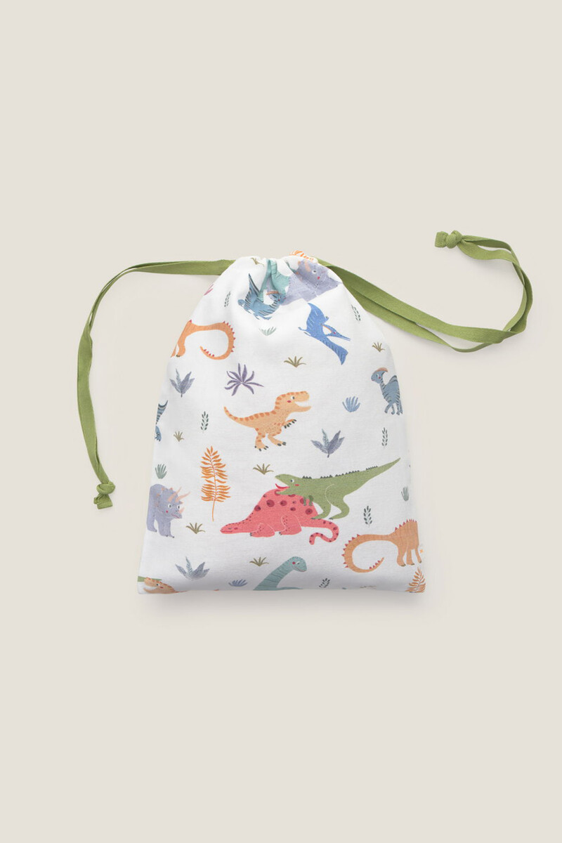 women'secret Bolsa algodón dinosaurio