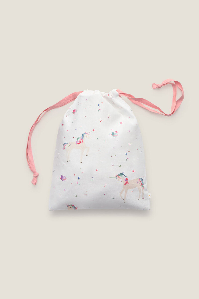 women'secret Bolsa algodón unicornios
