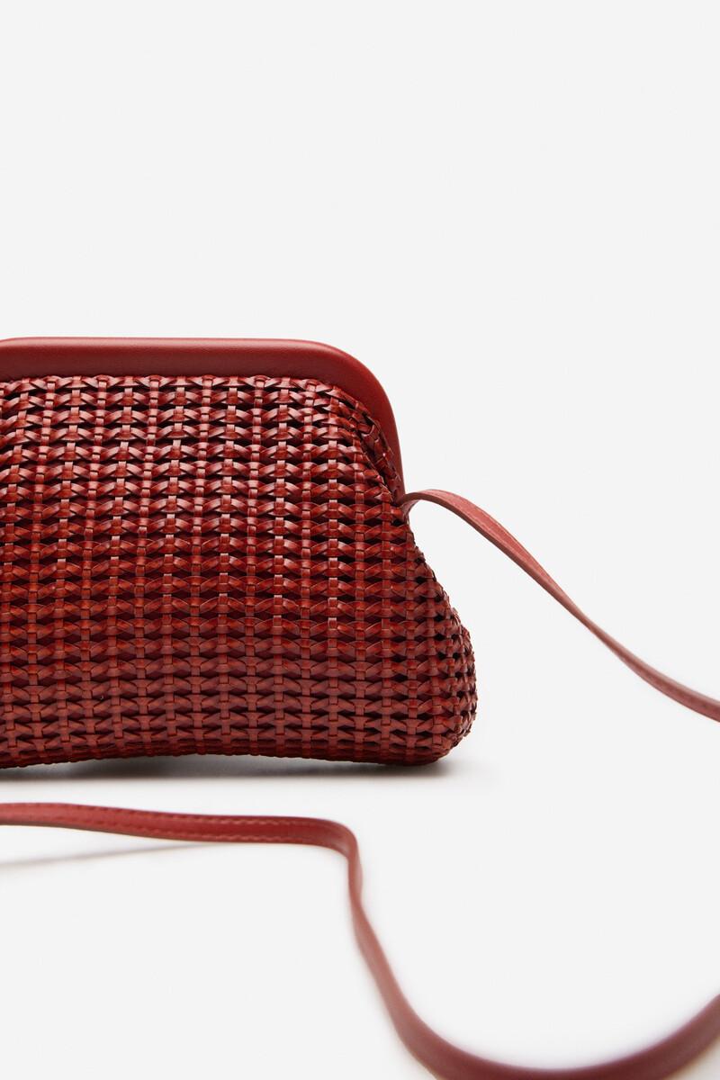 Women'secret Bolso Bandolera Trenzado