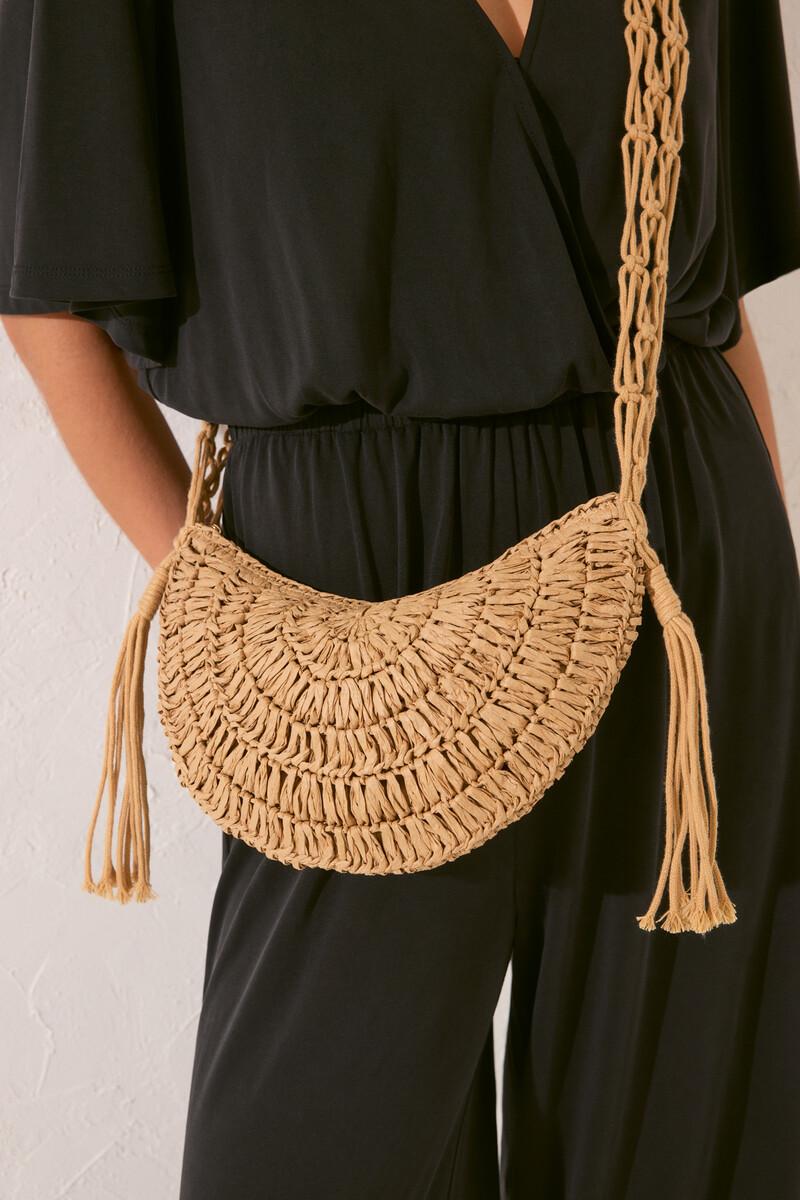 Women'secret Bolso Pequeño Rafia
