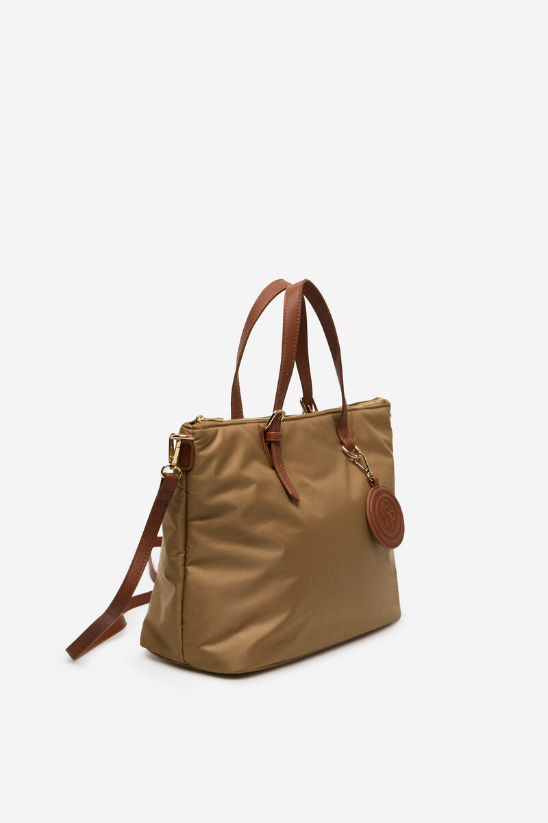 Women'secret Bolso Shopper Nylon Llavero Logo