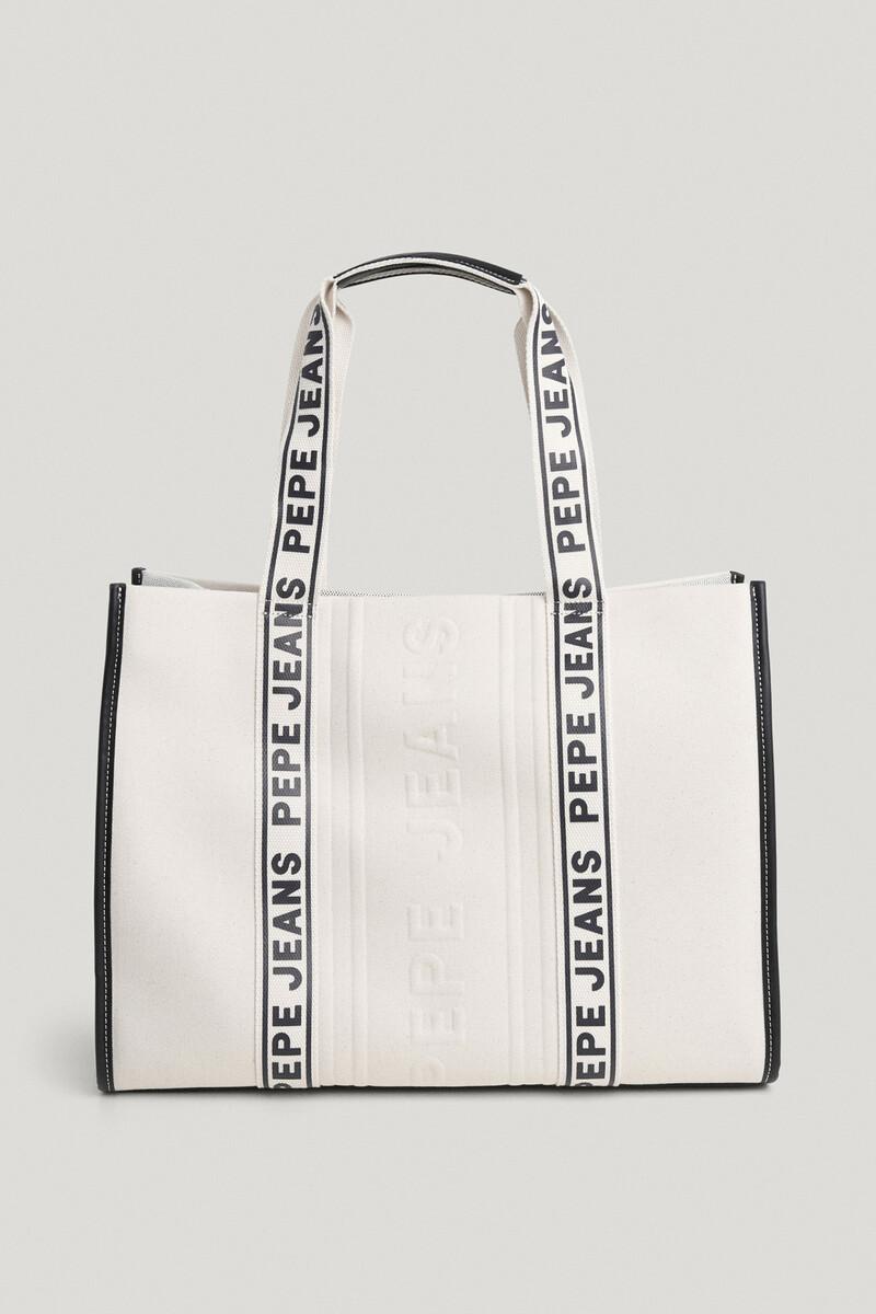 Women'secret Bolso Tote Detalles Efecto Piel