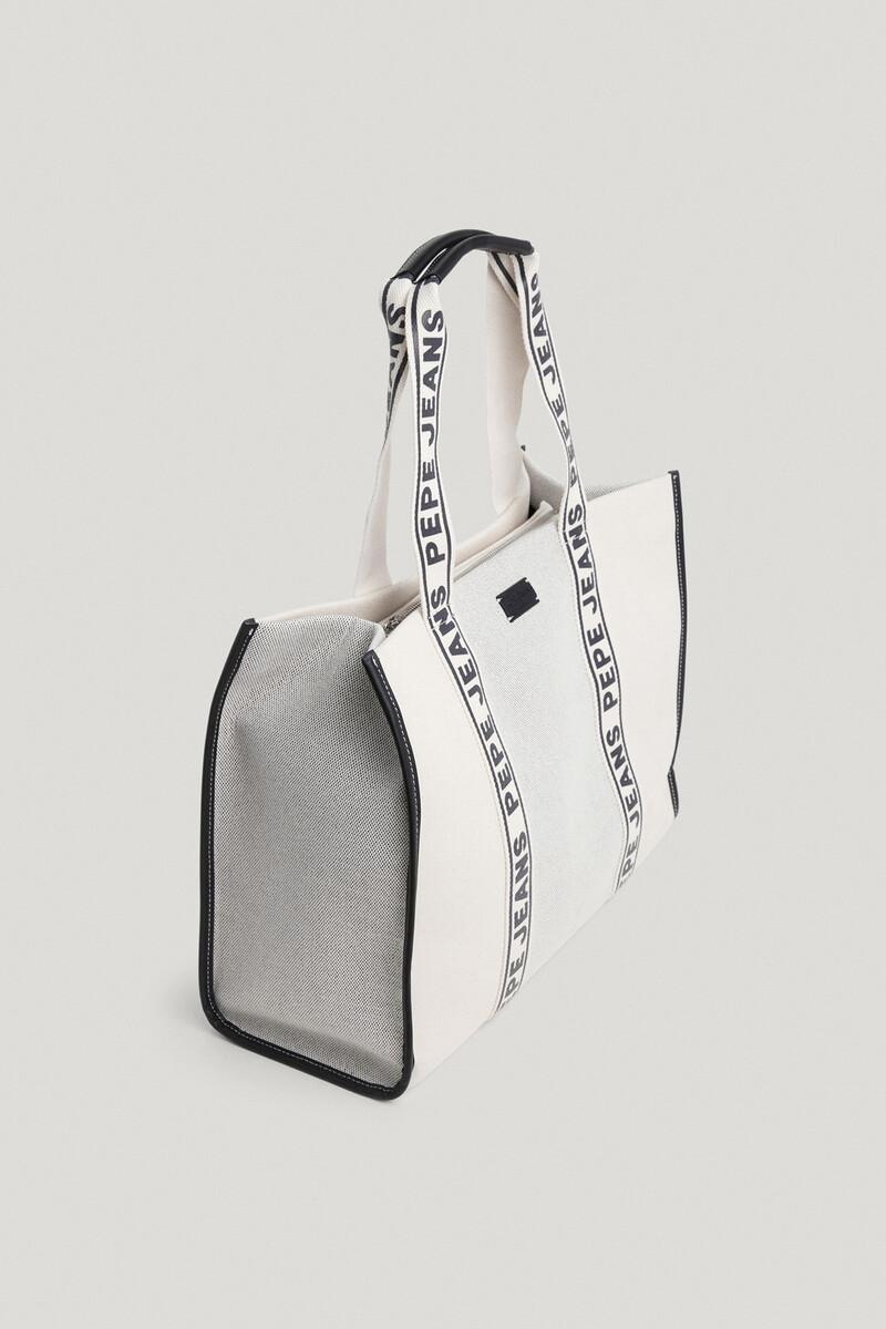 Women'secret Bolso Tote Detalles Efecto Piel