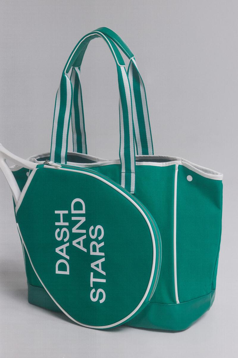 women'secret Bolso tote pádel verde