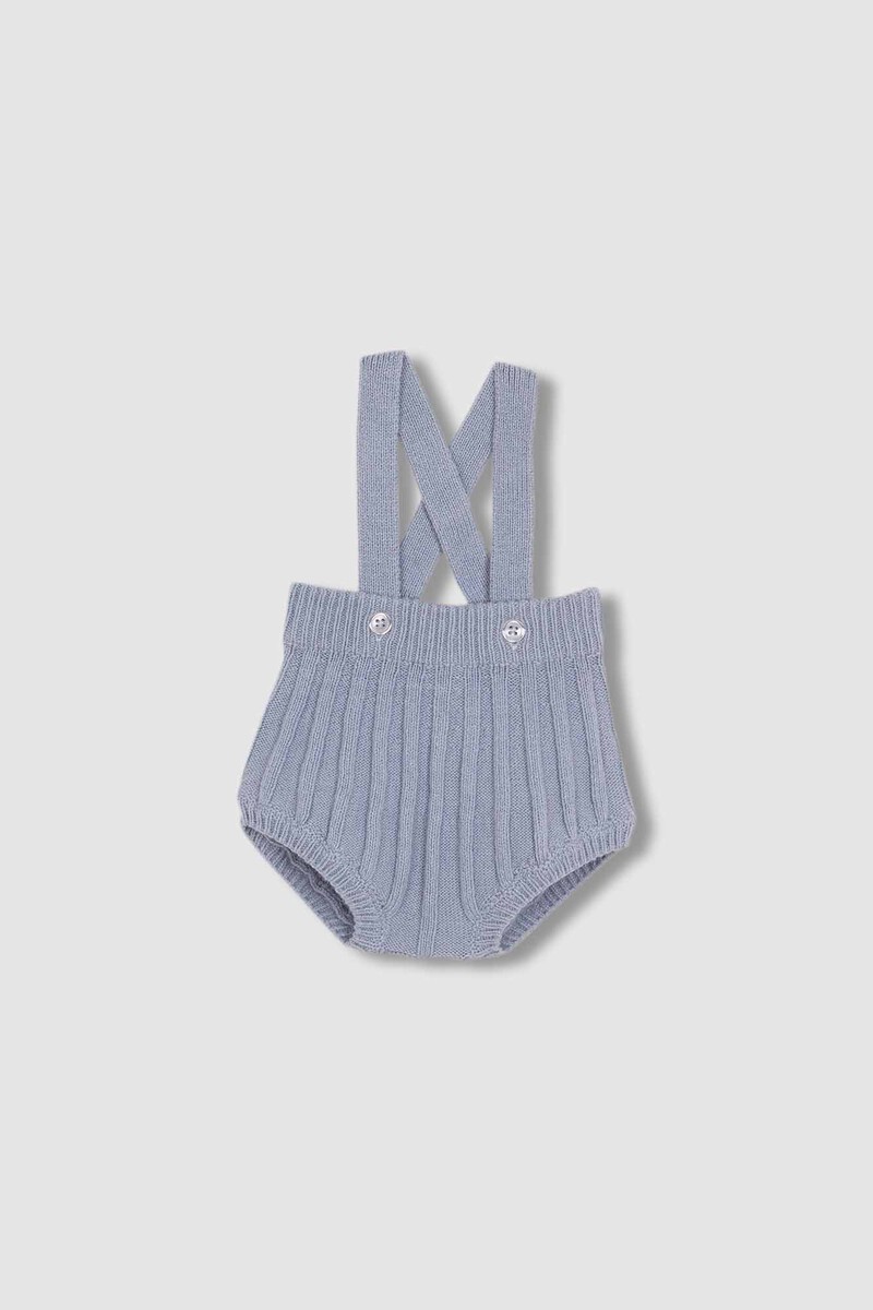 Women'secret Bombacho Corto De Punto Azul