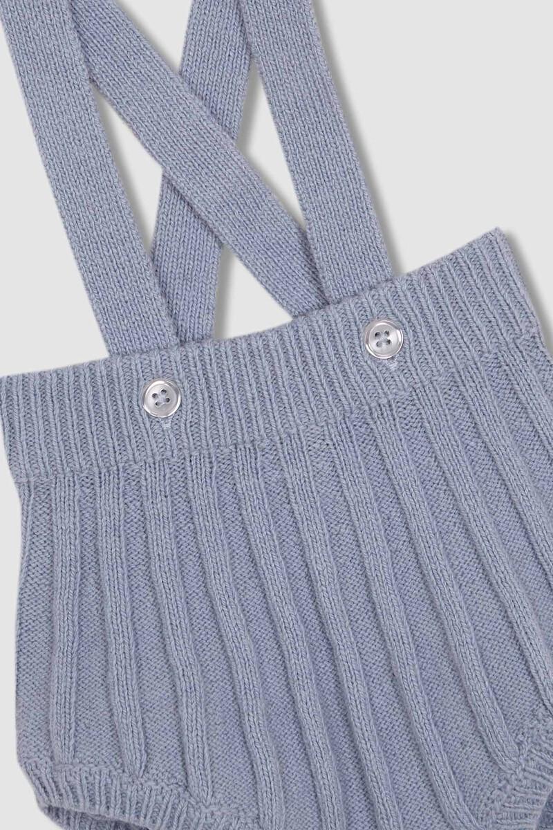 Women'secret Bombacho Corto De Punto Azul