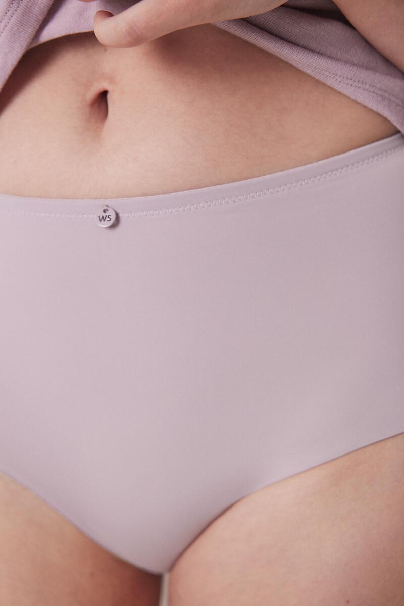 Women'secret Braga Alta Clásica Microfibra Lila