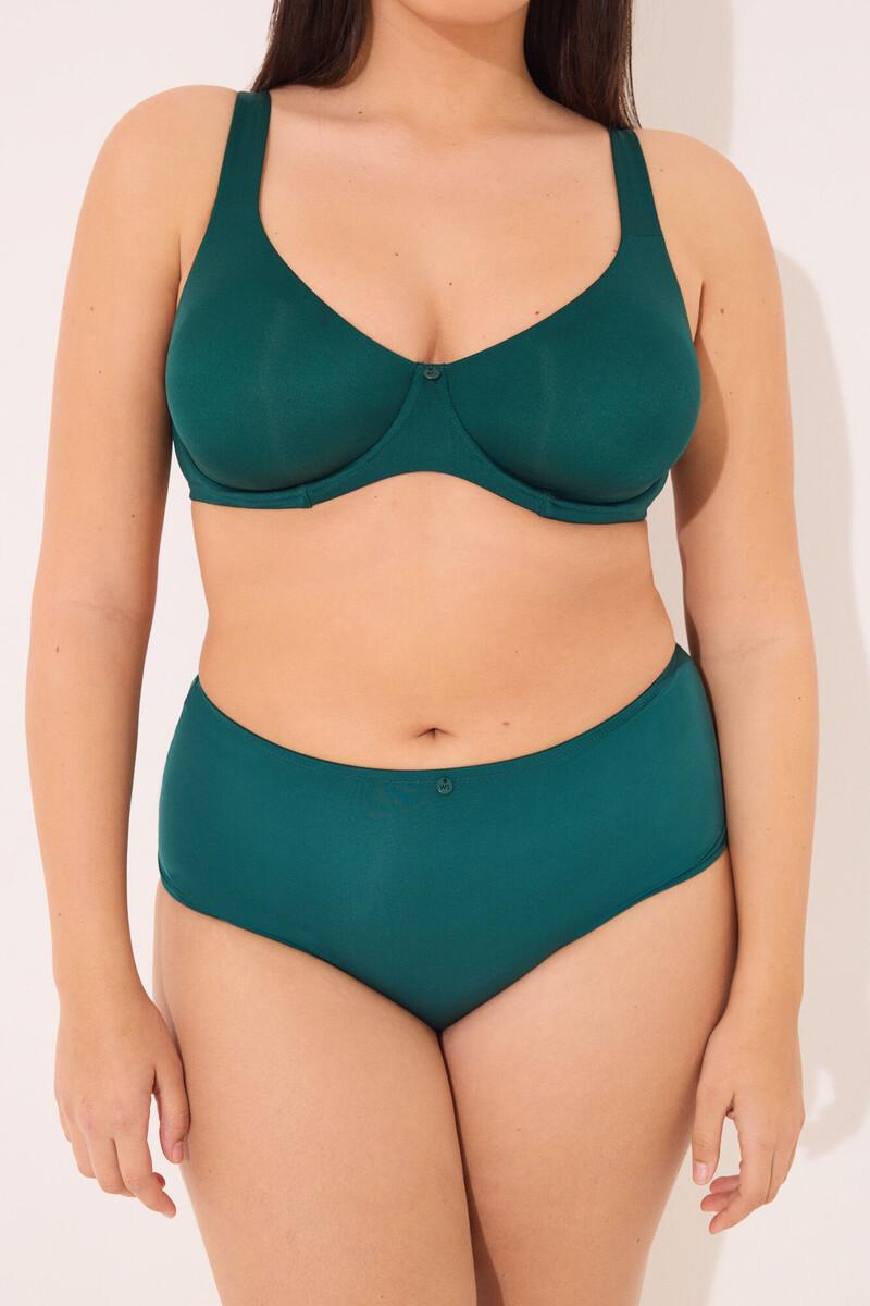 Women'secret Braga Alta Clásica Microfibra Verde