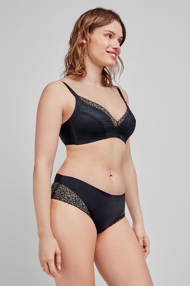 women'secret Braga alta encaje verde