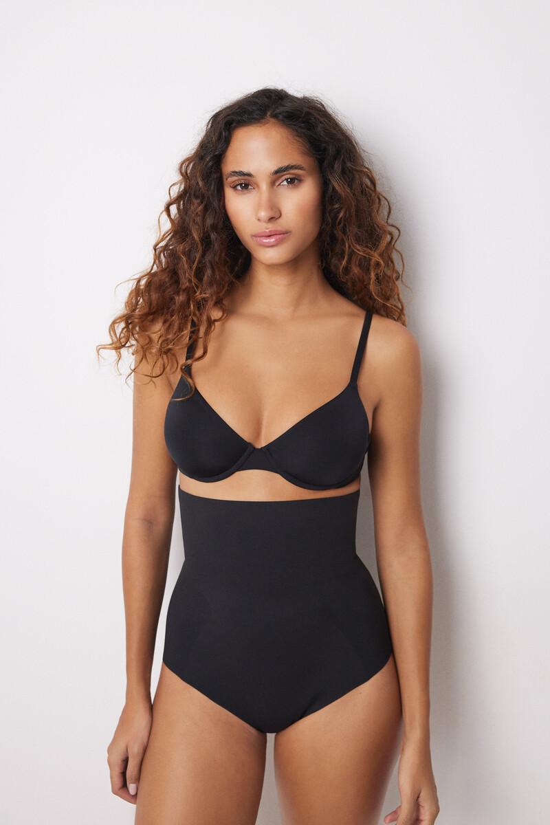 women'secret Braga alta reductor y push up negro