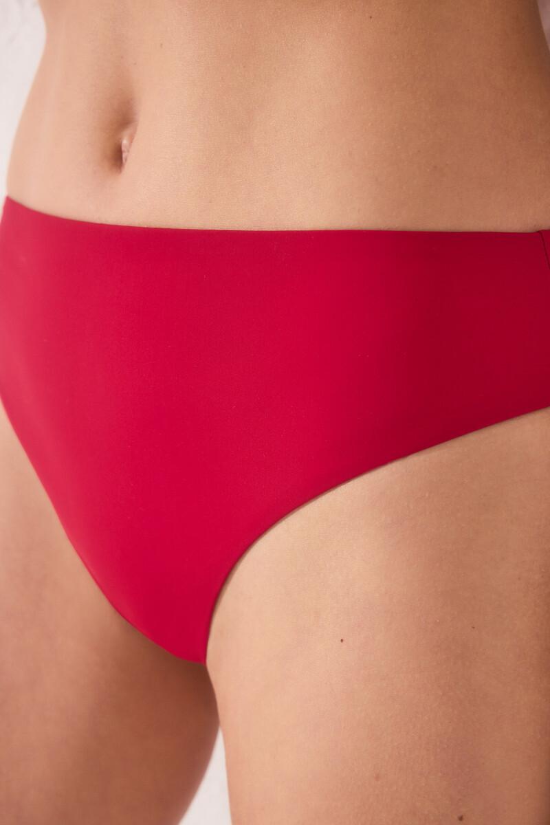 Women'secret Braga Bikini Alta Moldeadora Rojo