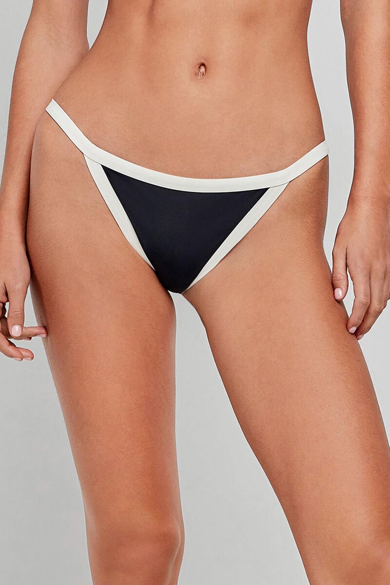 Women'secret Braga Bikini Bordes Contraste Negro