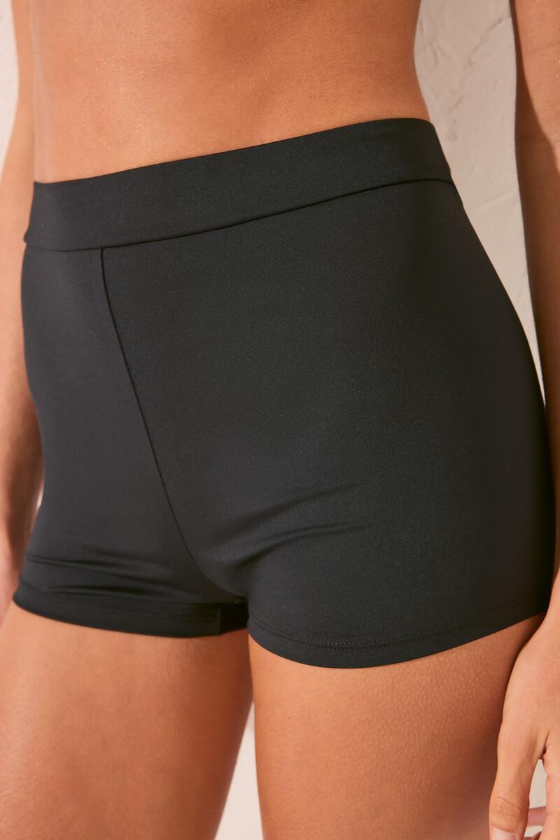 Women'secret Braga Bikini Boxer Negro