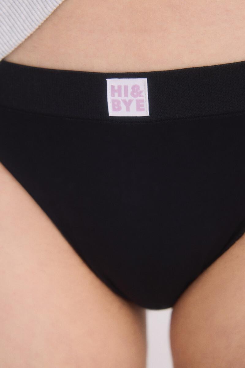 Women'secret Braga Brasileña Seamless Negro