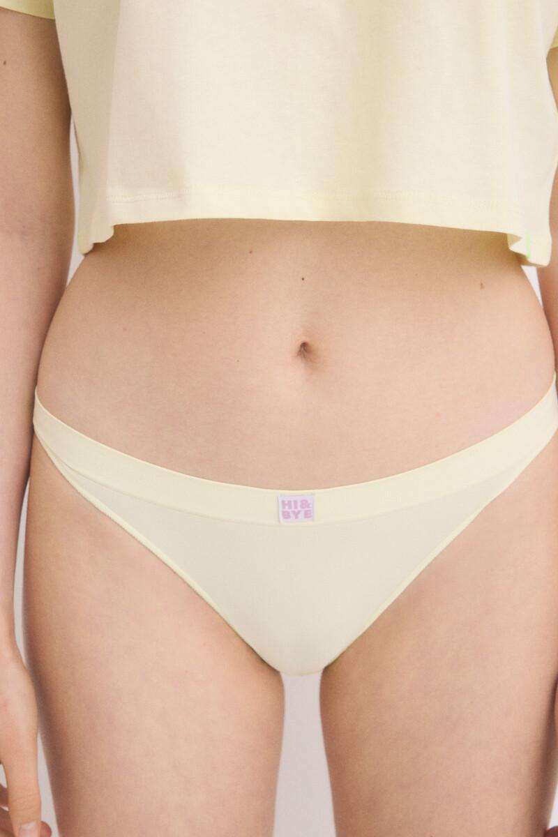 Women'secret Braga Clásica Seamless Amarillo