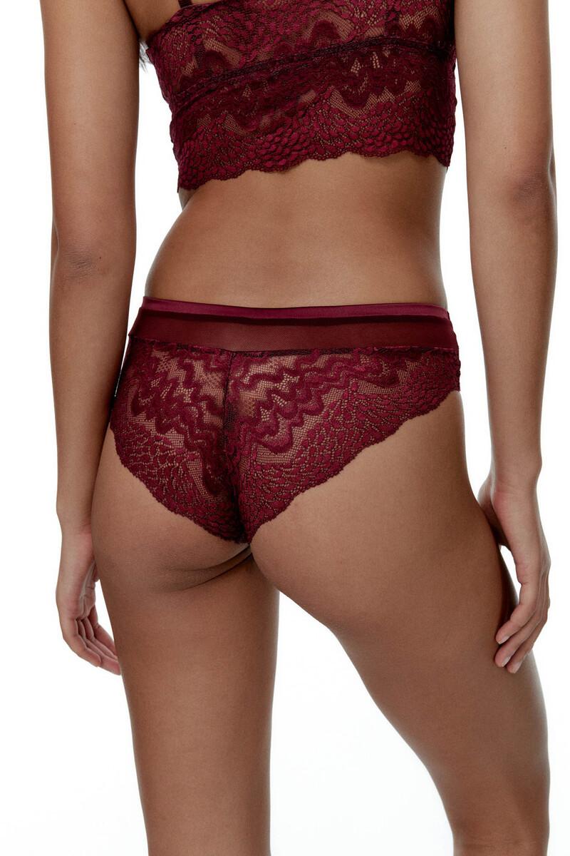 Women'secret Braga Clásica Stevie - Burgundy