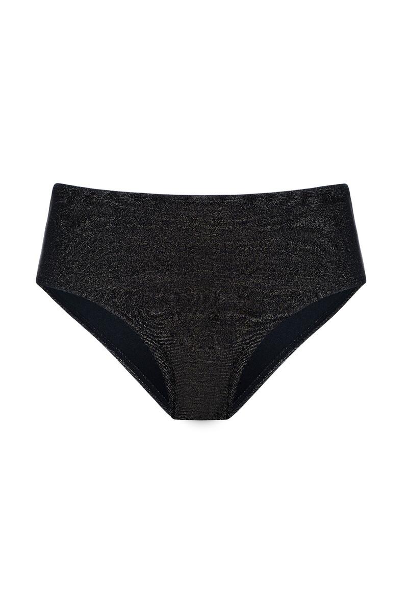 Women'secret Braga De Bikini Brasileña Lúrex Negro
