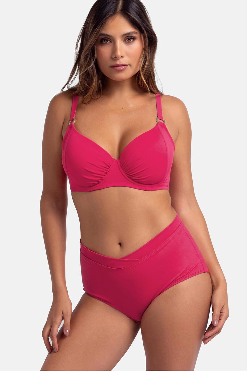 Women'secret Braga De Bikini Midi Rosa