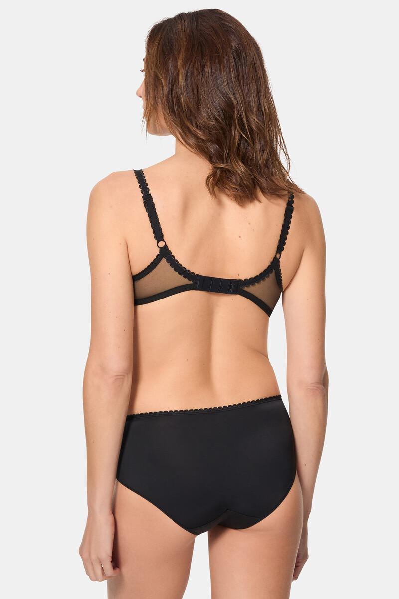 Women'secret Braga Midi De Encaje Y Microfibra
