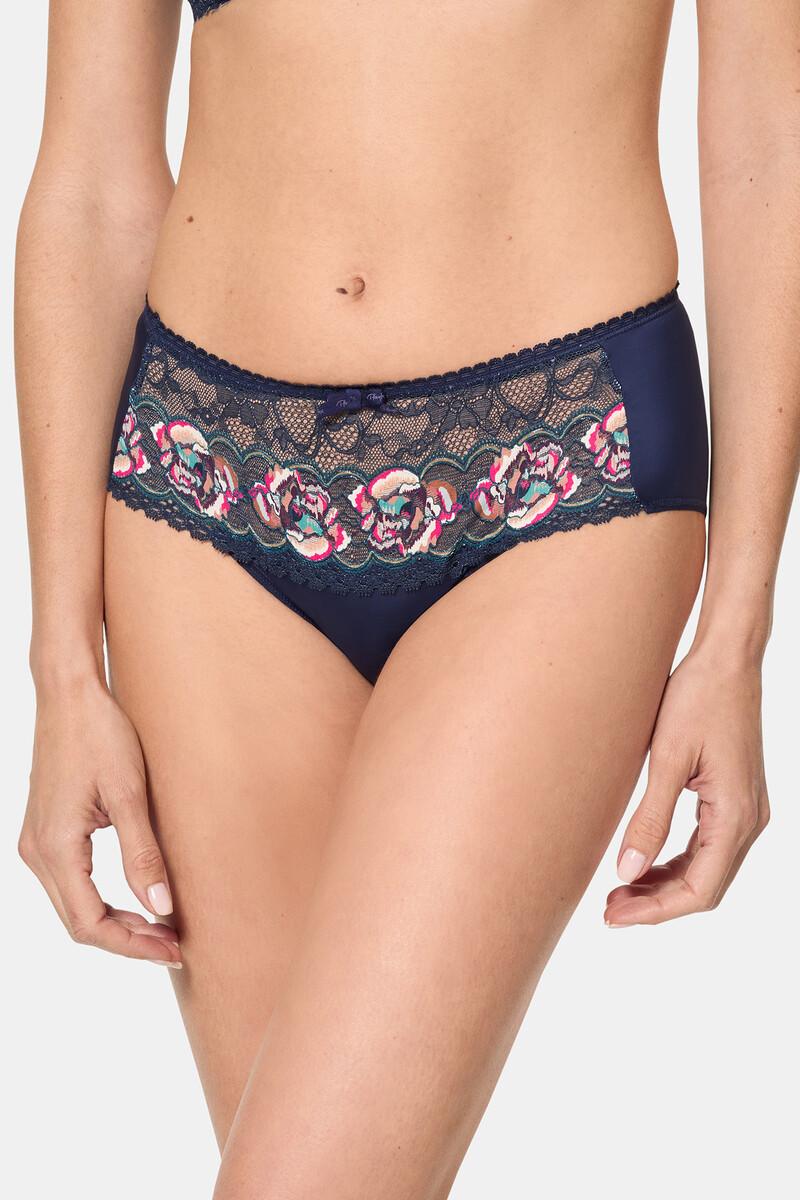 Women'secret Braga Midi De Encaje Y Microfibra