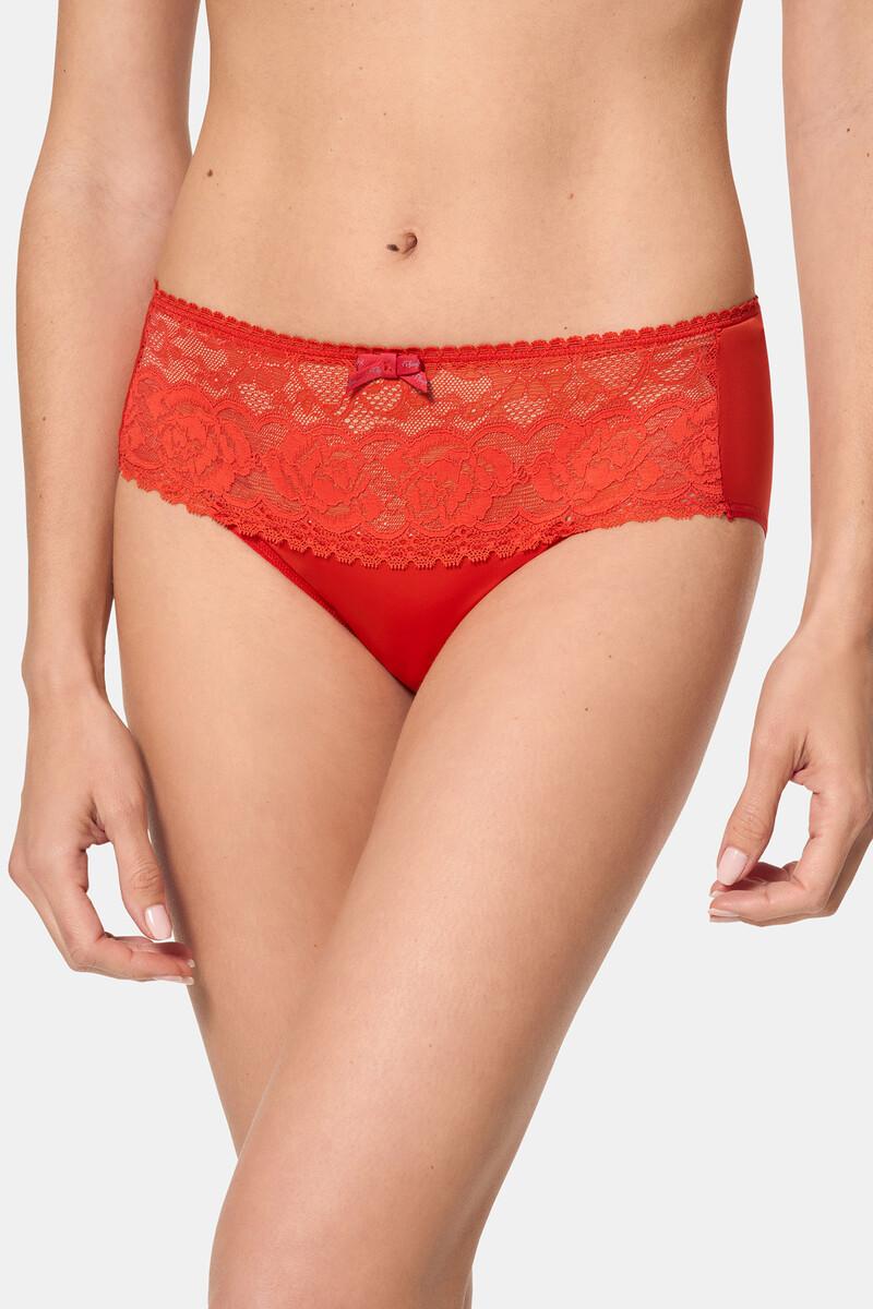 Women'secret Braga Midi De Encaje Y Microfibra