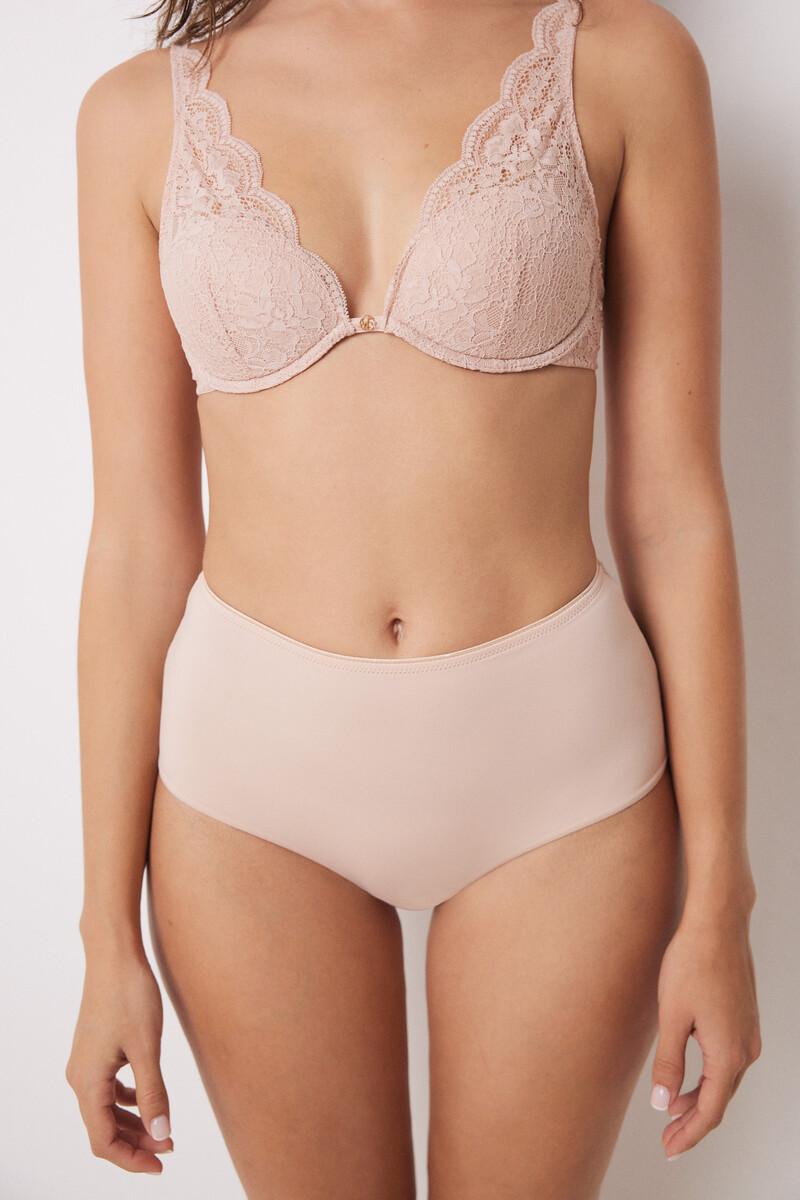 Women'secret Braga Reductora Alta Rosa