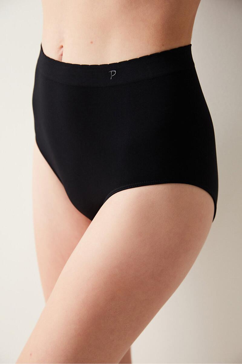 women'secret Braguita negra alta