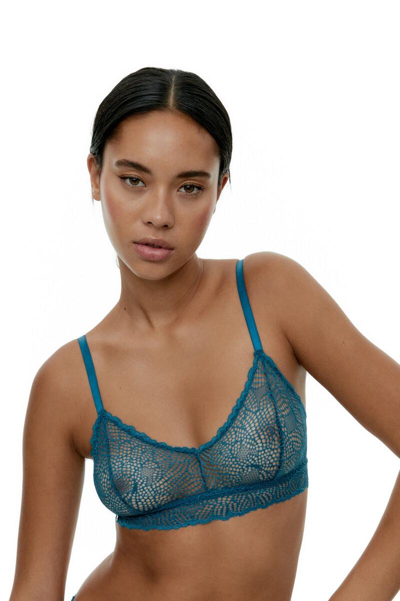 women'secret Bralette Triangular Riley - Legion Blue