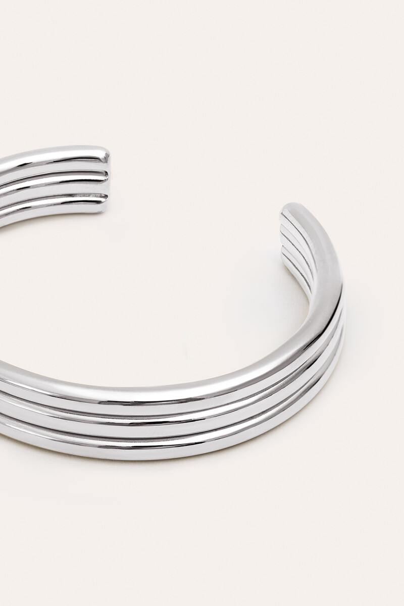 Women'secret Brazalete Maxi Line Acero