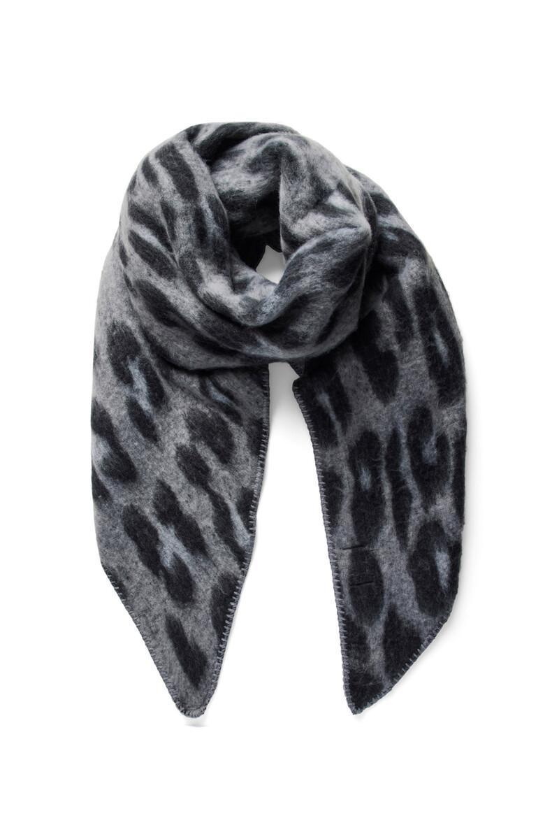 women'secret Bufanda asimétrica de leopardo