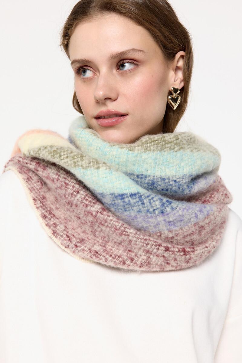 Women'secret Bufanda De Rayas De Colores