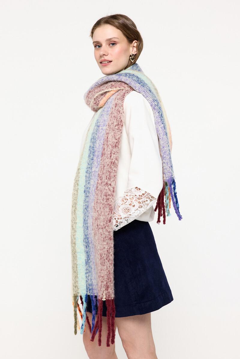 women'secret Bufanda de rayas de colores