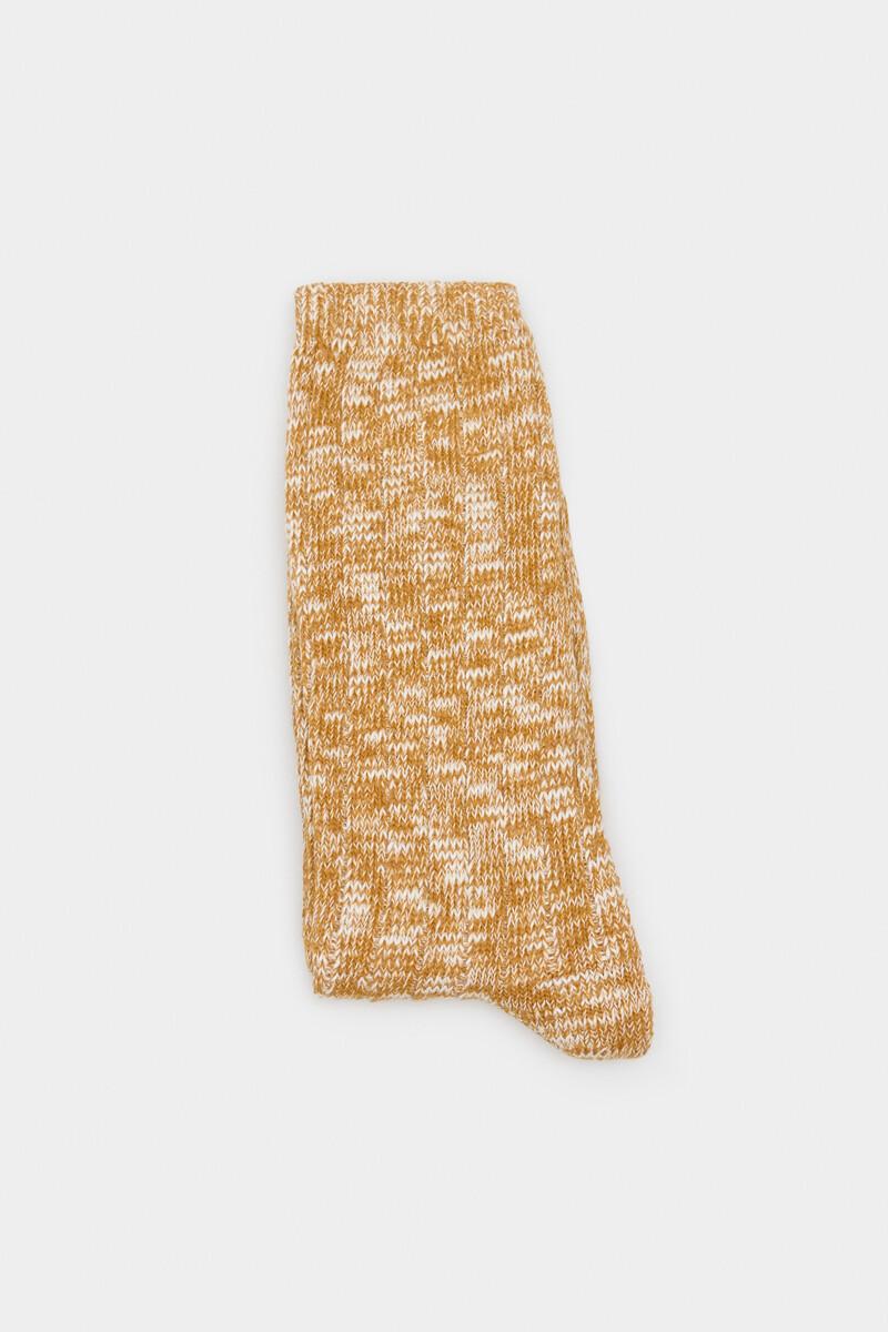 Women'secret Calcetín Algodón Bicolor Textura
