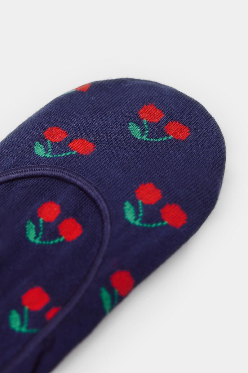 Women'secret Calcetín Invisible Cerezas
