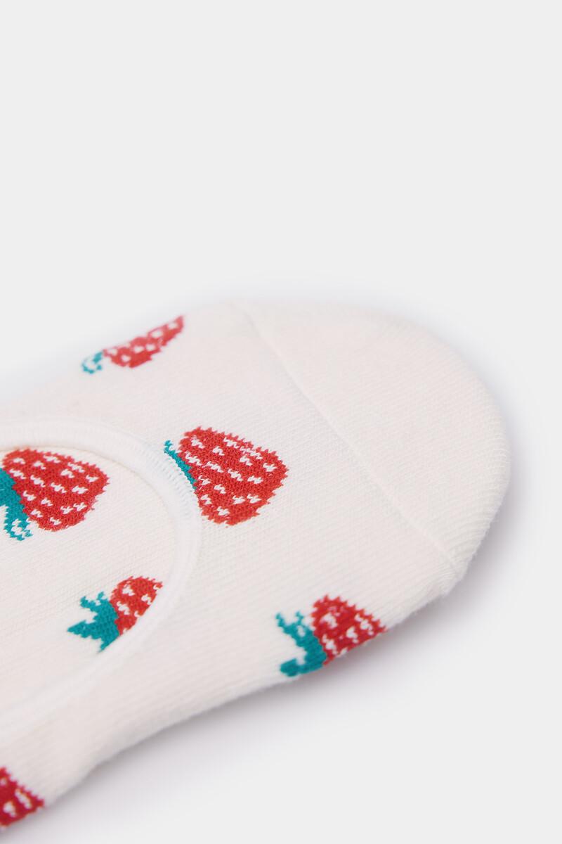 Women'secret Calcetín Invisible Fresas