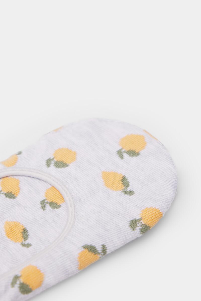 Women'secret Calcetín Invisible Limones