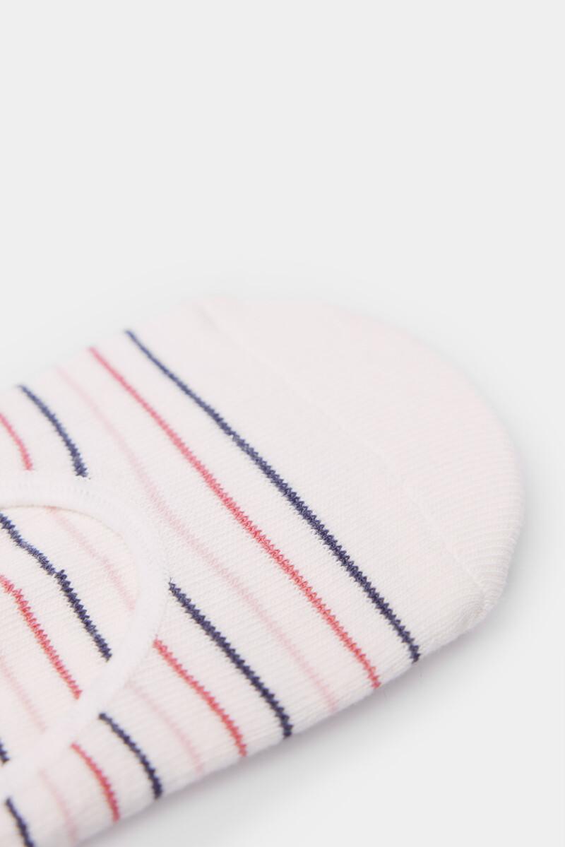 Women'secret Calcetín Invisible Rayas