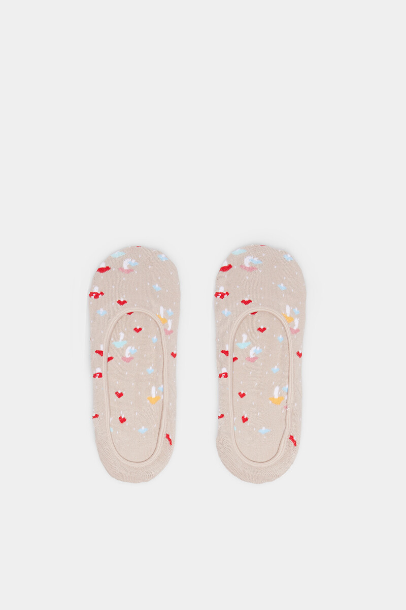 women'secret Calcetín Invisible Setas