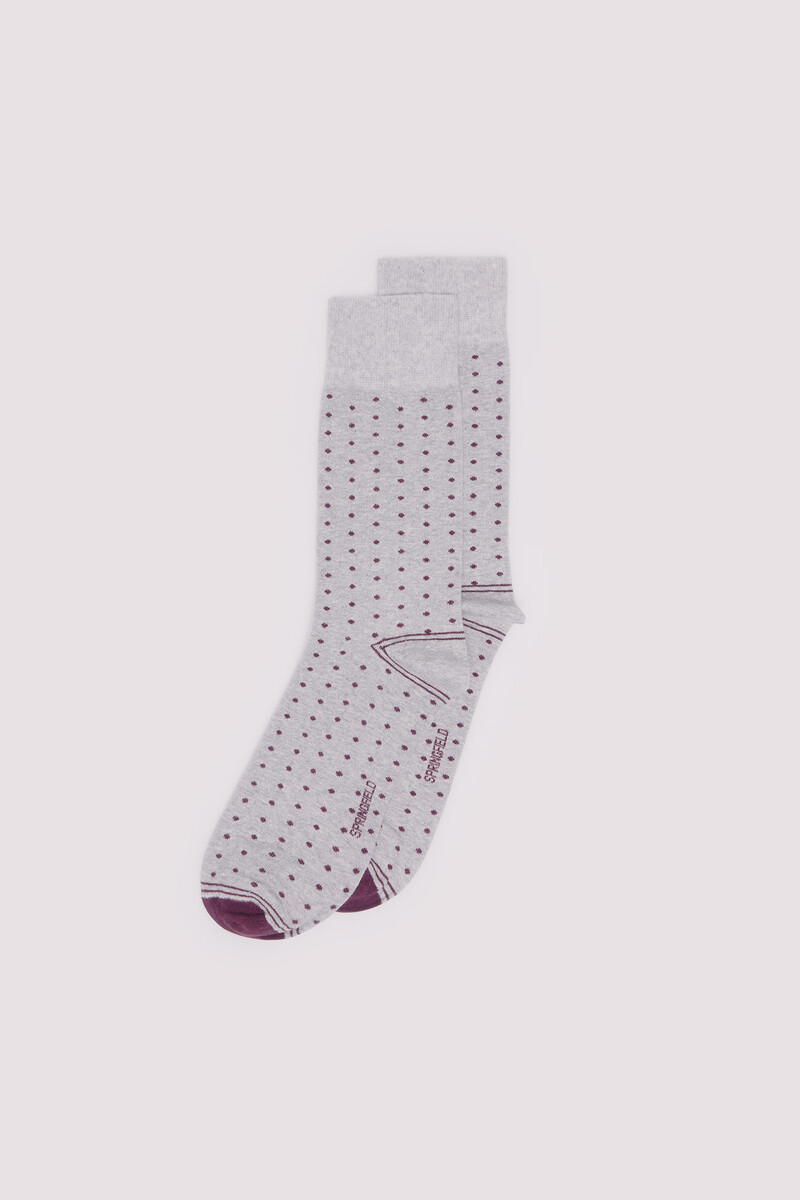 women'secret Calcetín jacquard lunares