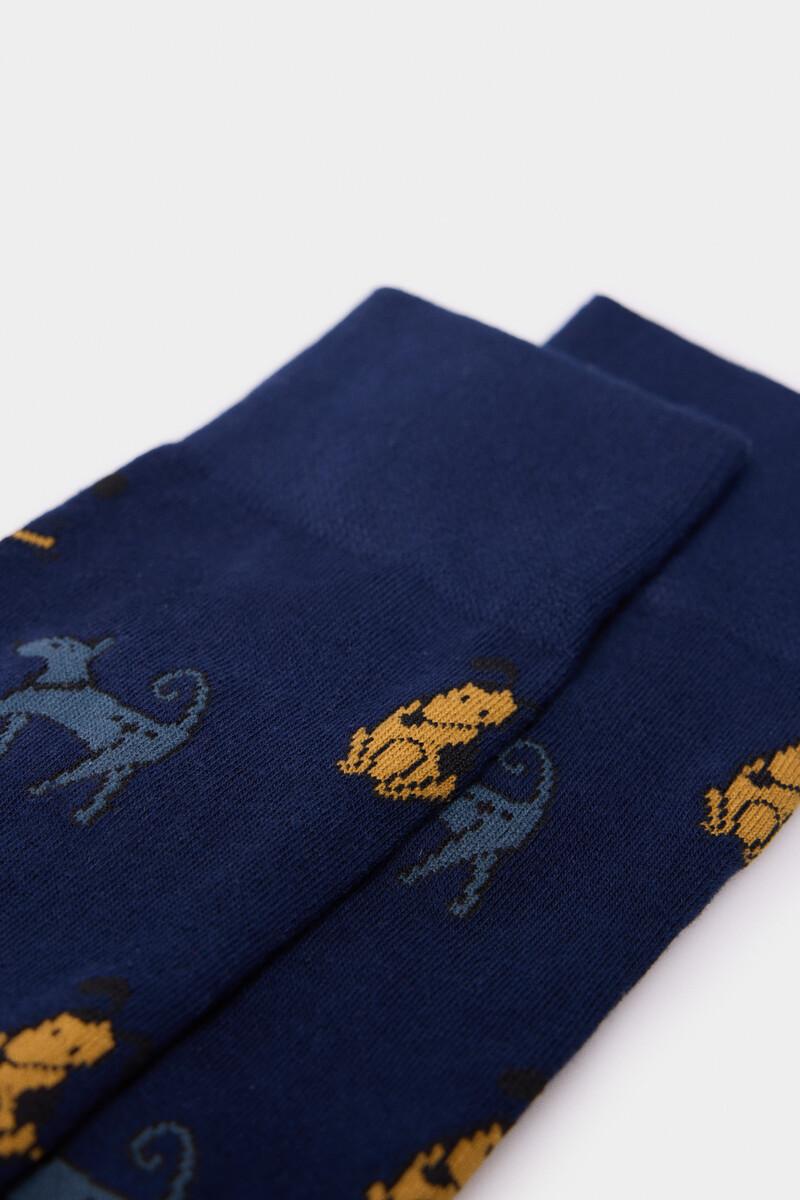 Women'secret Calcetín Jacquard Perros